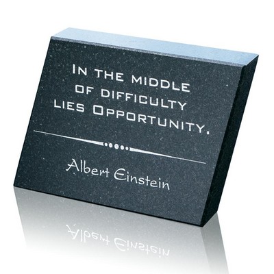 Granite Paperweight - Trapezoid