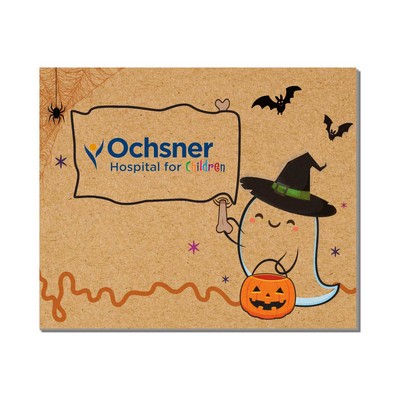 Halloween Kid's Coloring Book & 6-Color Pencil Set